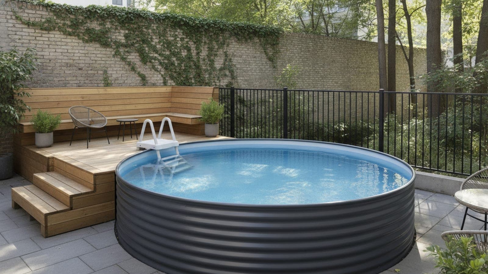 Above-Ground Pool in a Small Yard: What Size Fits?