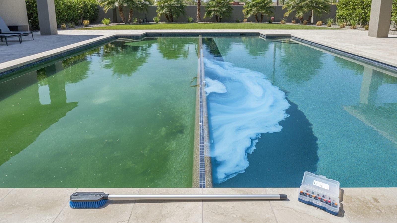 How to Clean a Green Pool Without Random Chemical Soup