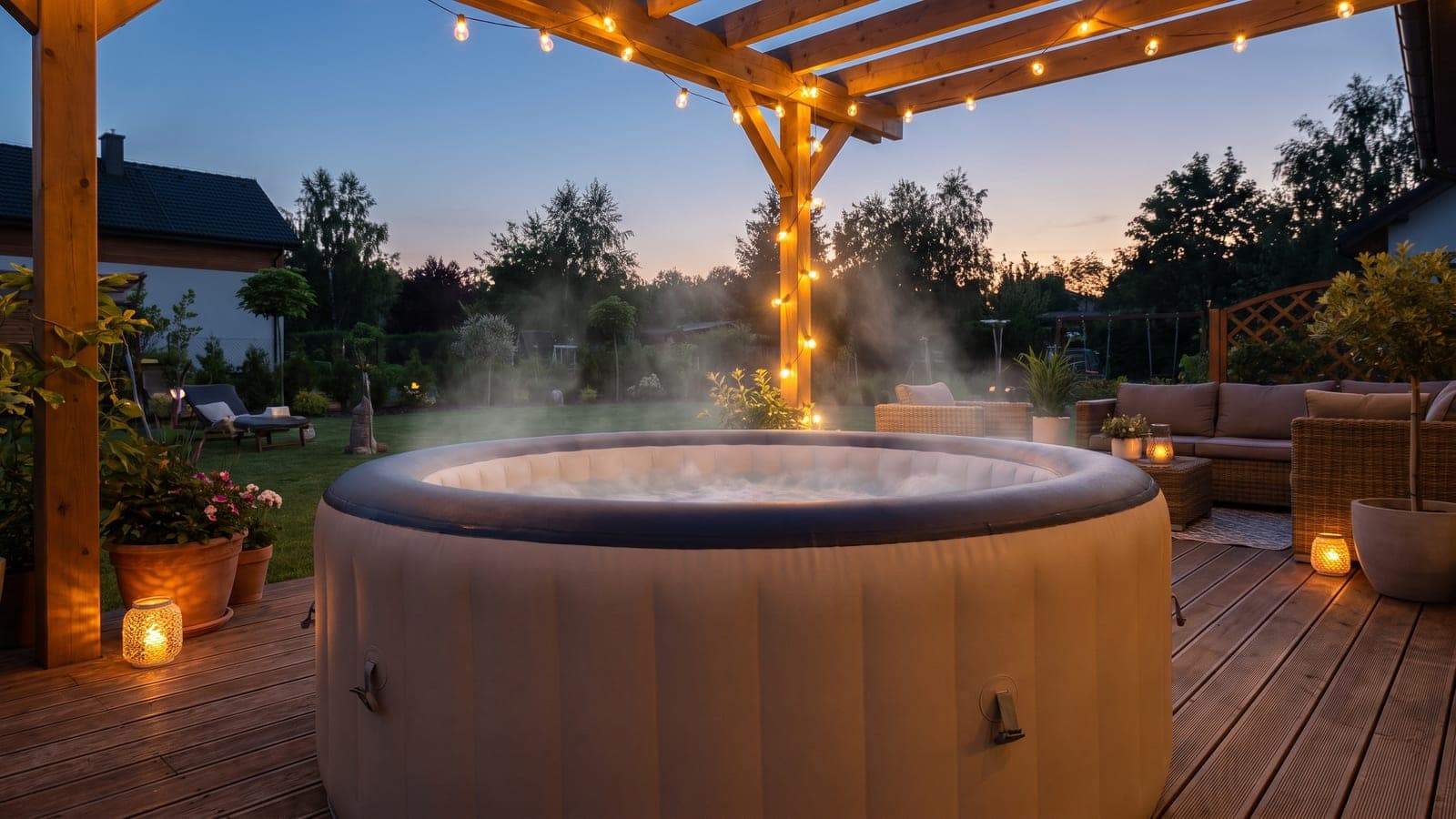 Inflatable Hot Tub Water Care: Chemicals You Actually Need