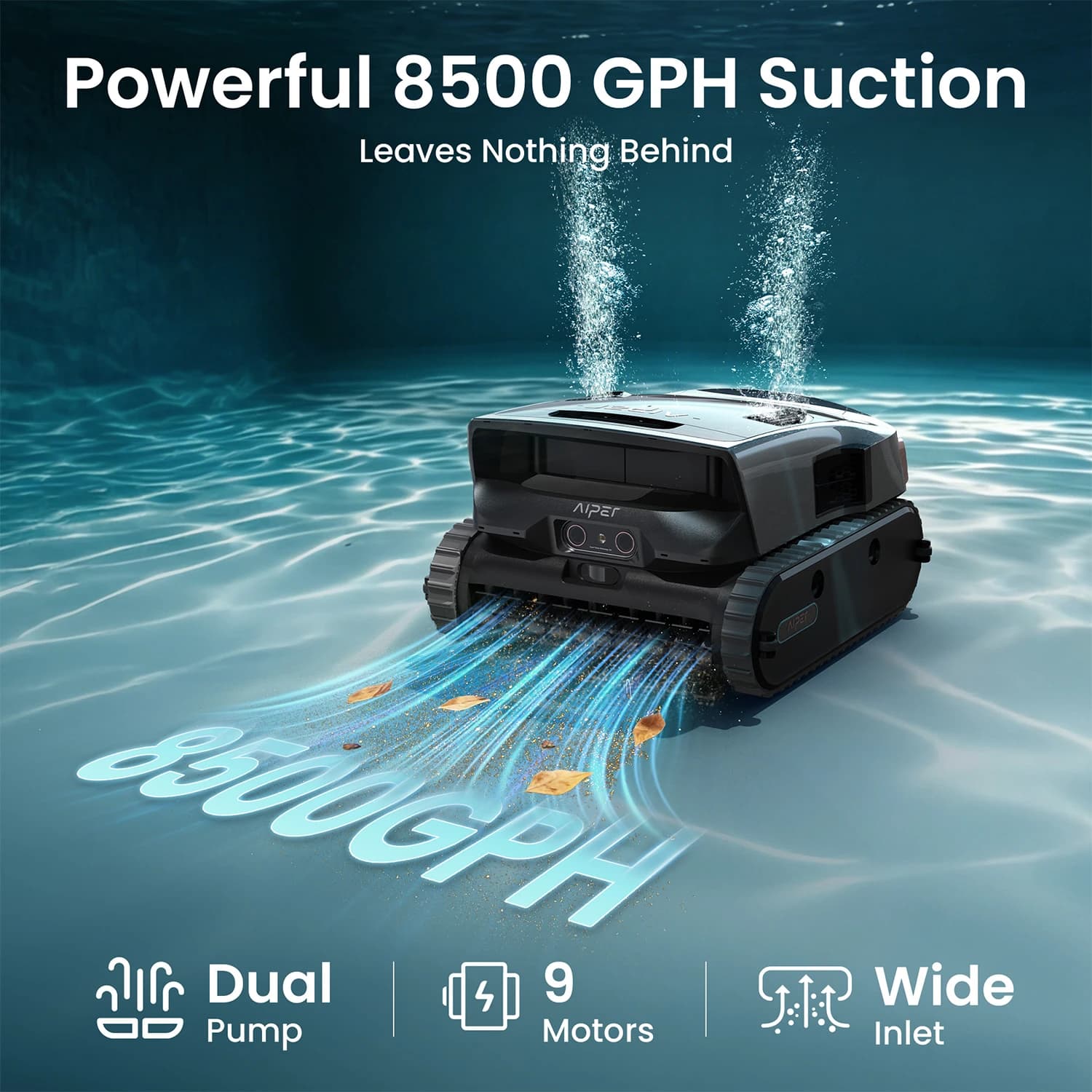 Aiper Scuba V3 Ultra AI cordless robotic pool cleaner