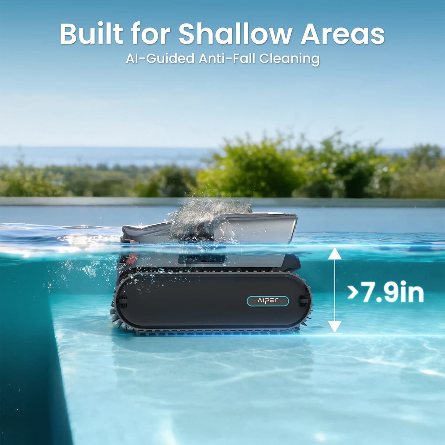 Aiper Scuba V3 Ultra AI cordless robotic pool cleaner