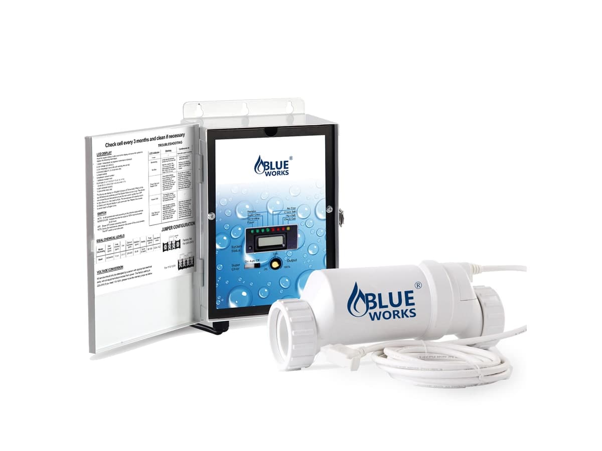 BLUE WORKS BLH40 salt chlorine generator system