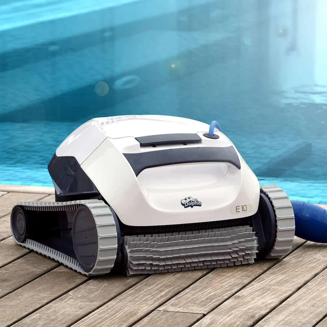 Dolphin E10 above-ground robotic pool cleaner