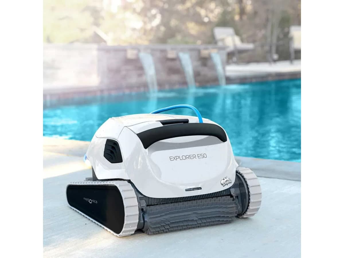 Dolphin Explorer E50 robotic pool cleaner