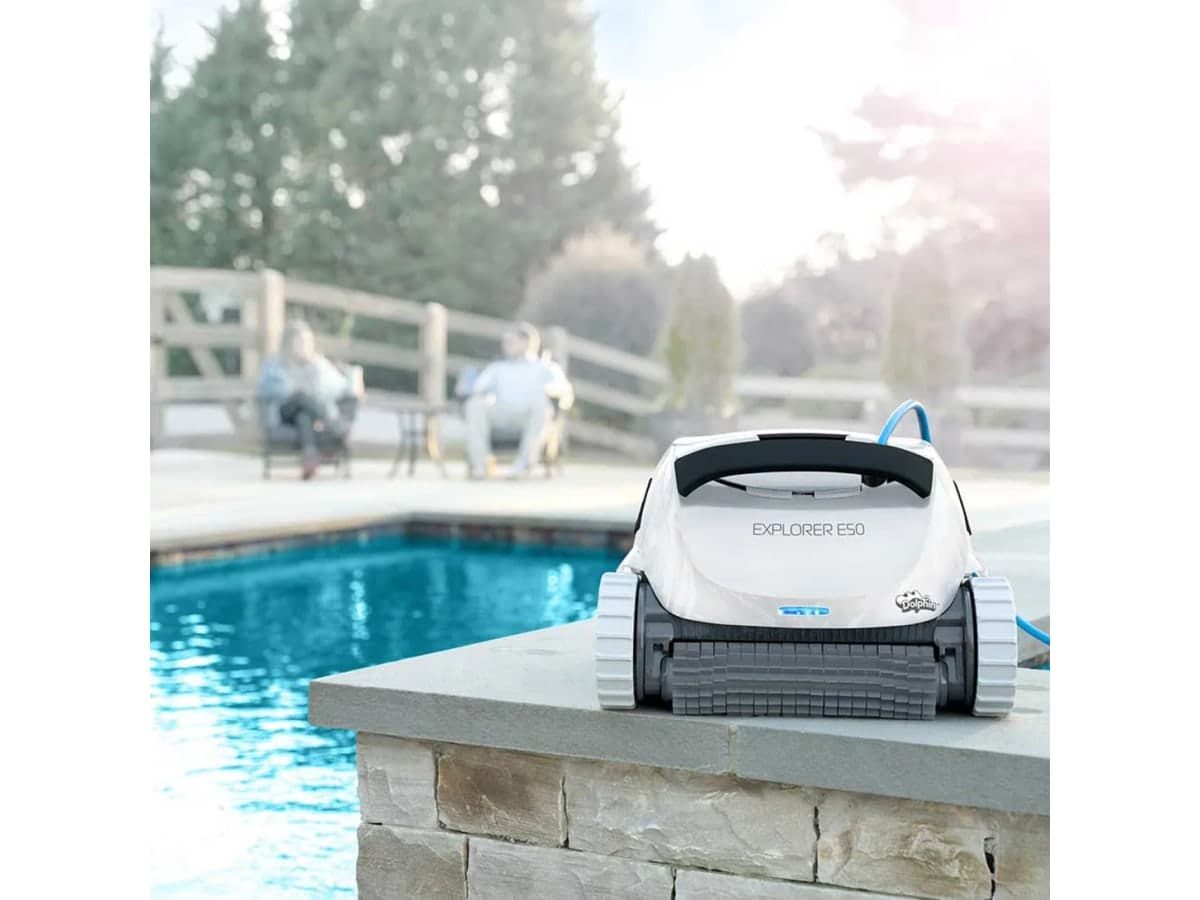 Dolphin Explorer E50 robotic pool cleaner