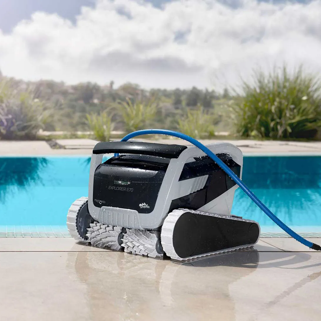 Dolphin Explorer E70 robotic pool cleaner