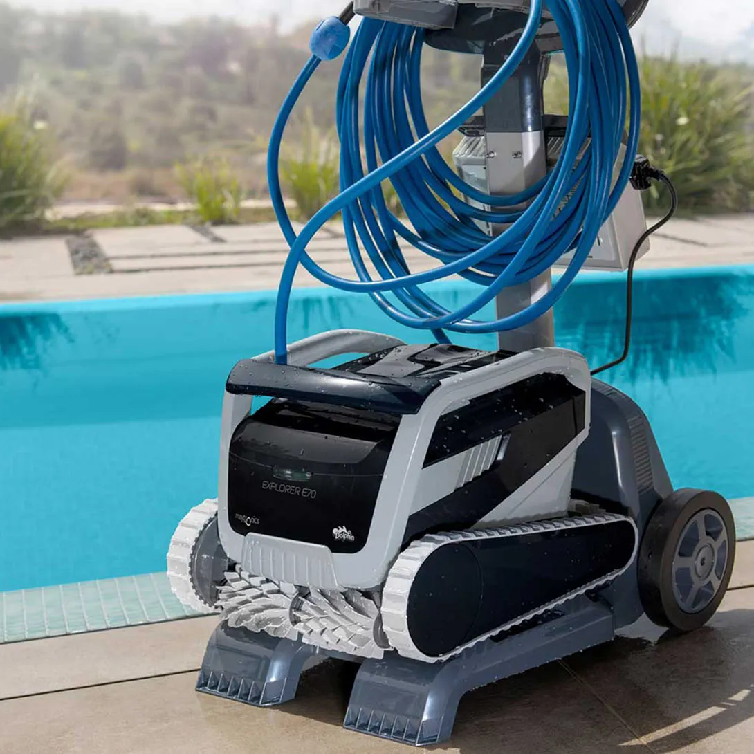 Dolphin Explorer E70 robotic pool cleaner