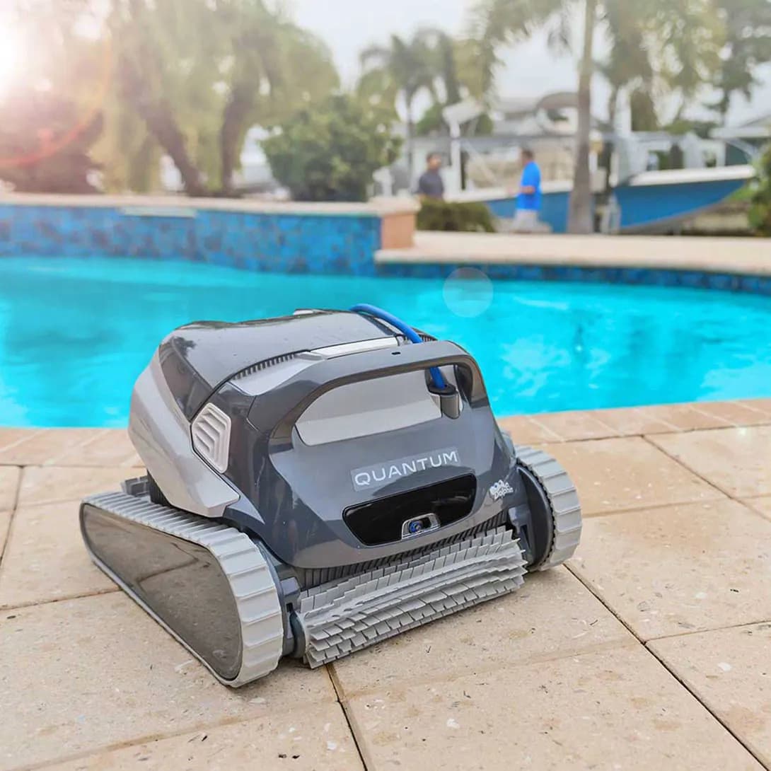 Dolphin Quantum robotic pool cleaner