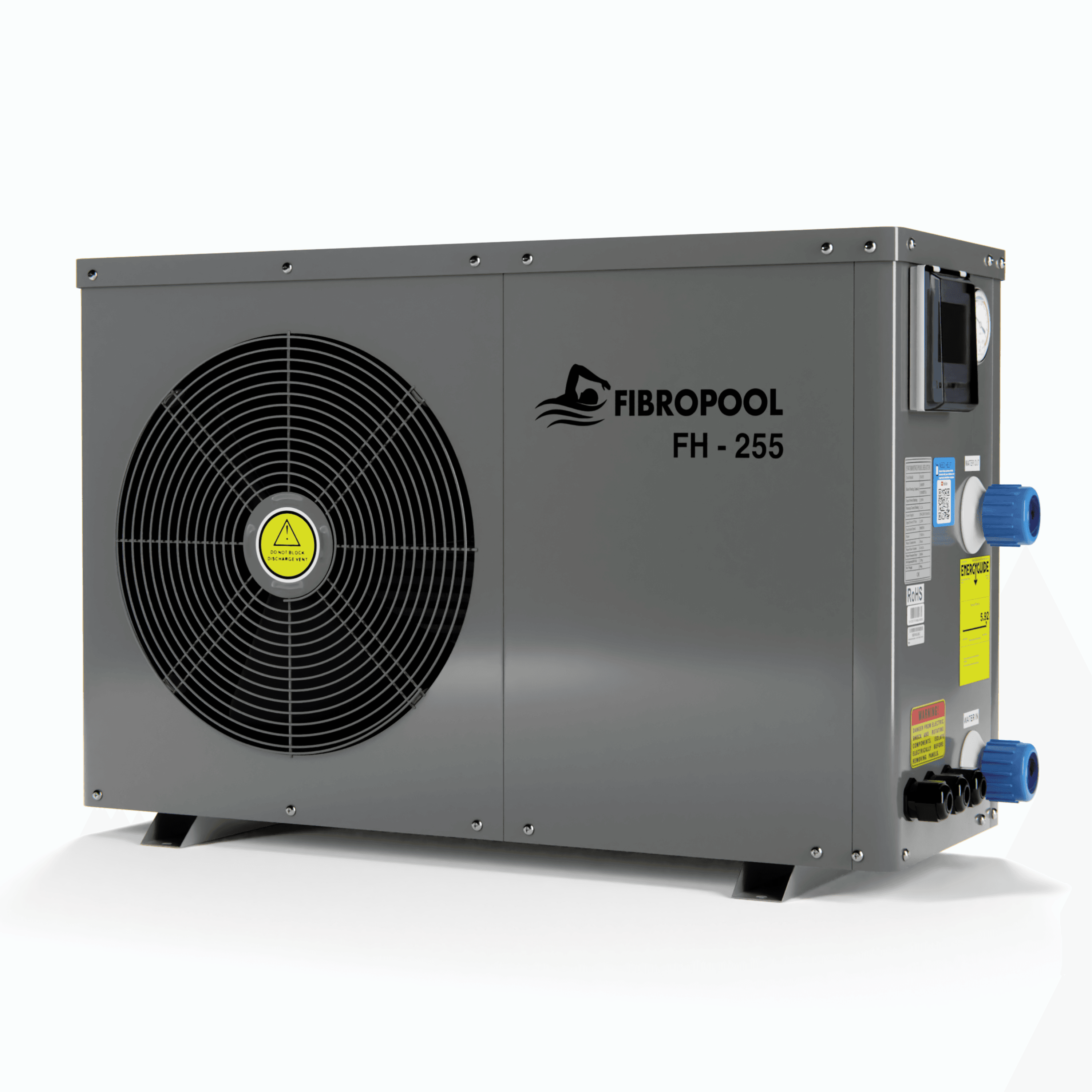 FibroPool FH255 55,000 BTU pool heat pump