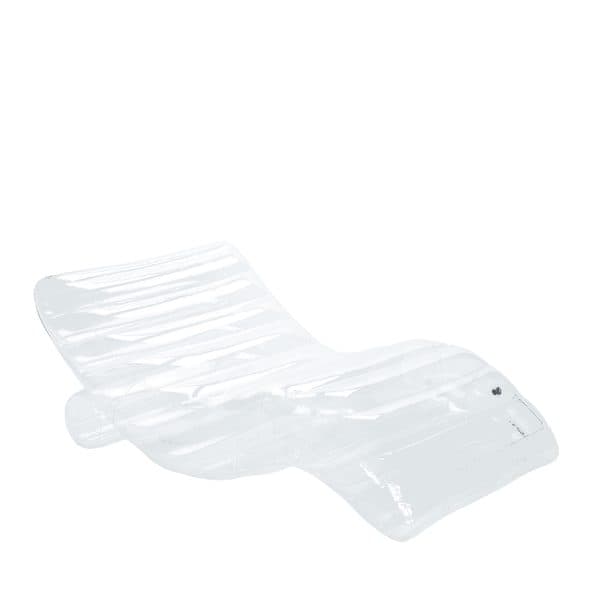 FUNBOY Luxury Clear Chaise Float