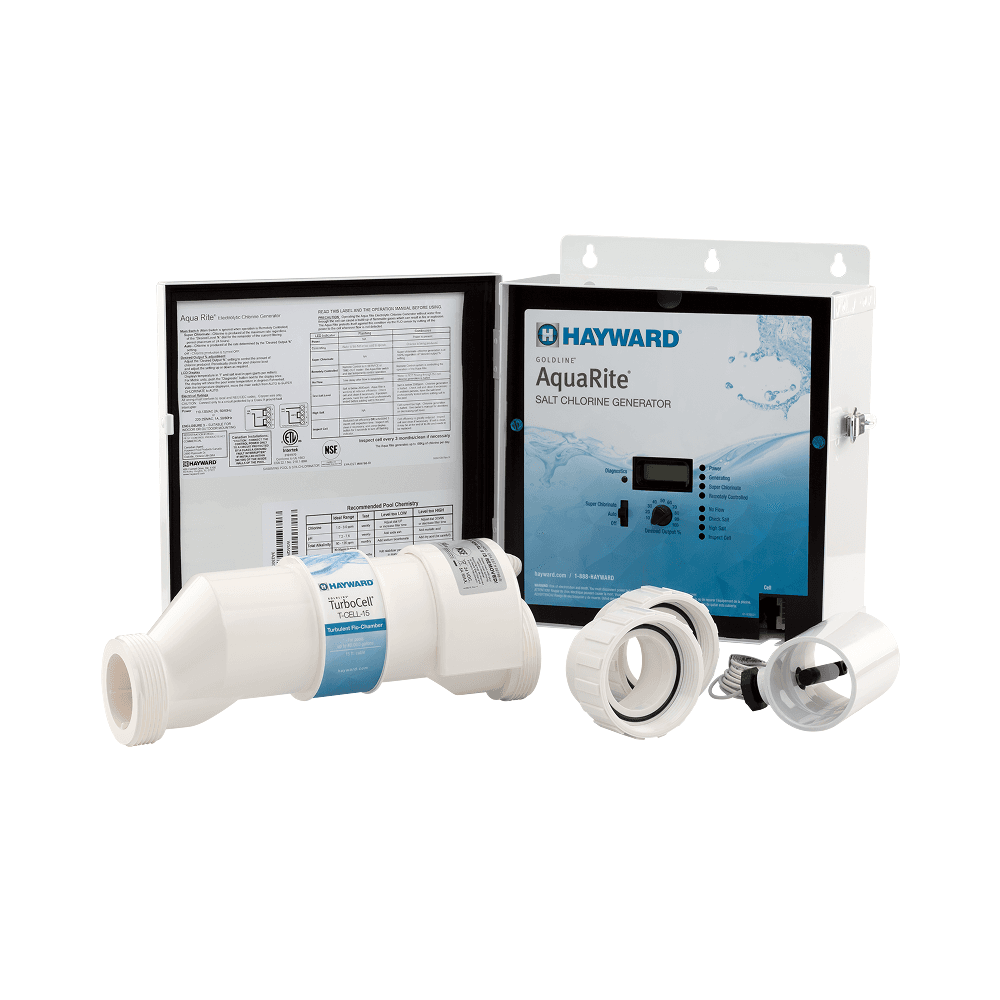 Hayward AquaRite salt chlorine generator system