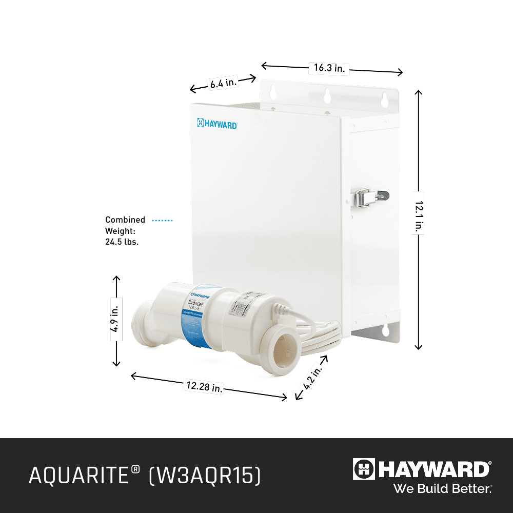 Hayward AquaRite salt chlorine generator system