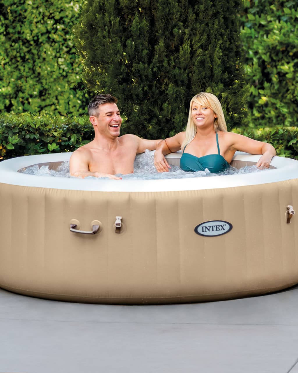 Intex PureSpa Plus 4-person inflatable hot tub