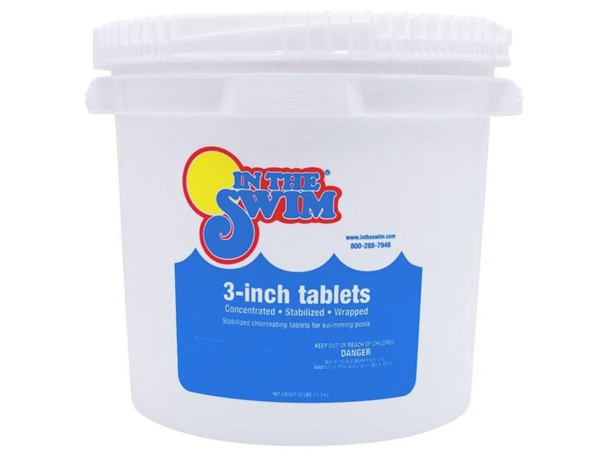 In The Swim 3-inch stabilized chlorine tablets bucket