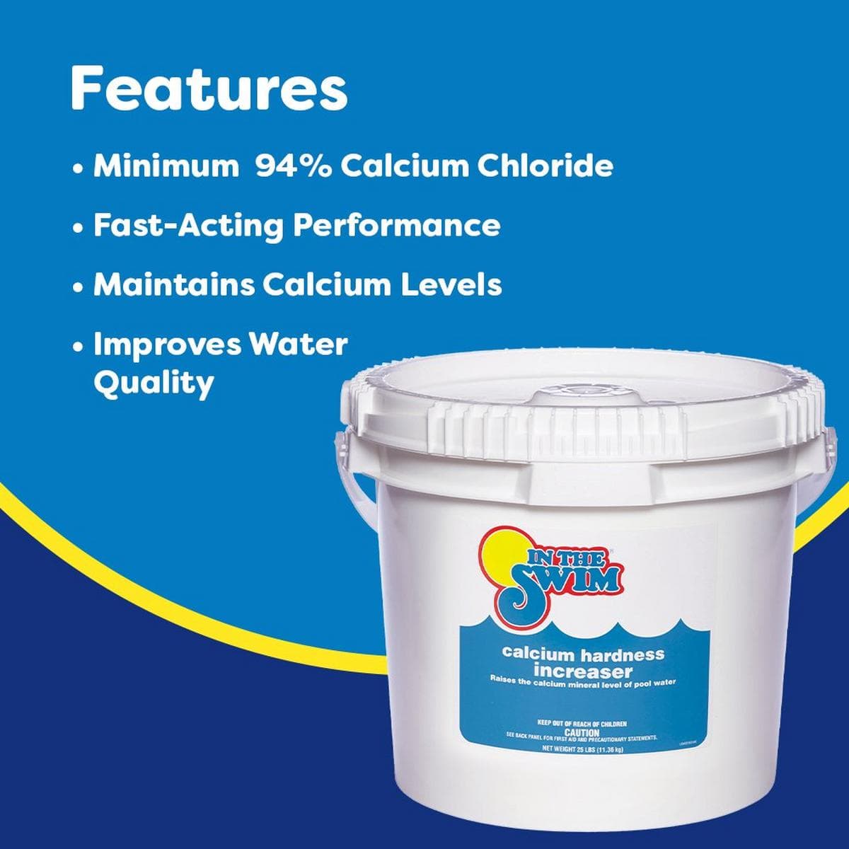 In The Swim Calcium Hardness Increaser calcium chloride for pools