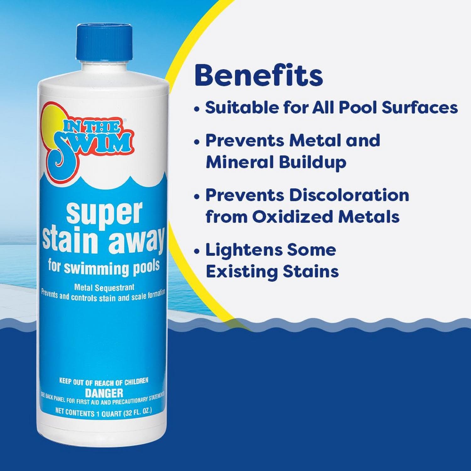 In The Swim Super Stain Away metal sequestrant for pools