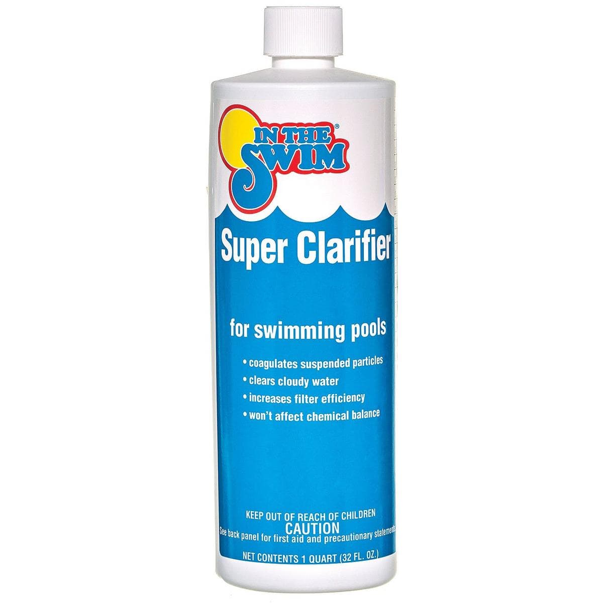 In The Swim Super Clarifier for cloudy pool water