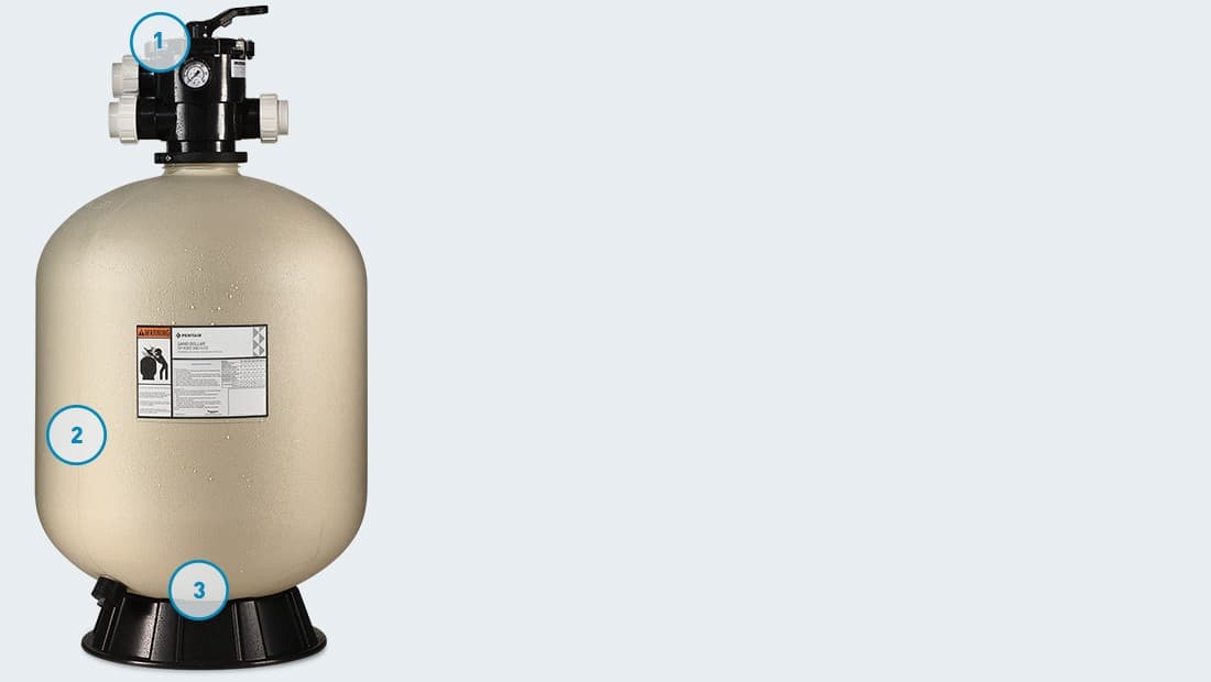 Pentair Sand Dollar SD60 sand pool filter