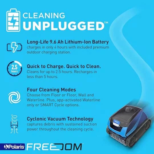 Polaris Freedom robotic pool cleaner