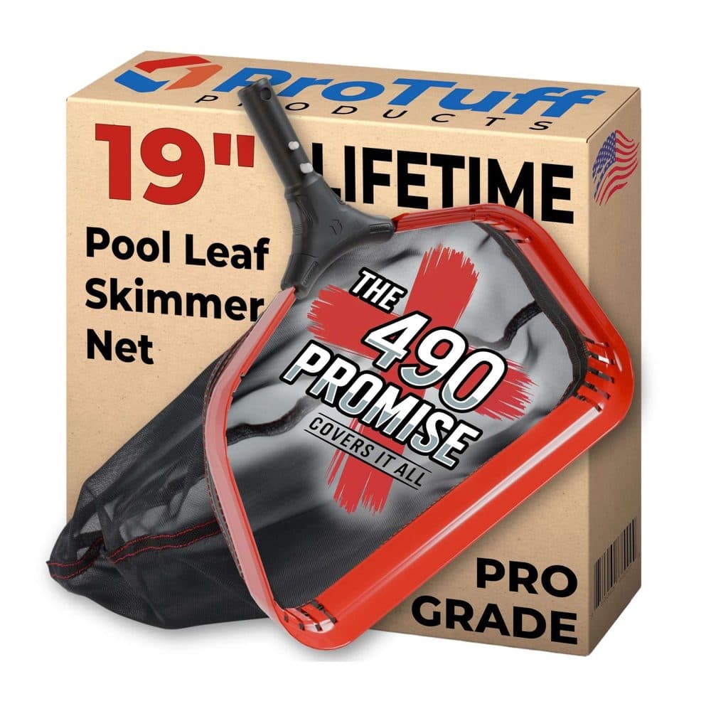 ProTuff Pool Net Leaf Skimmer Rake