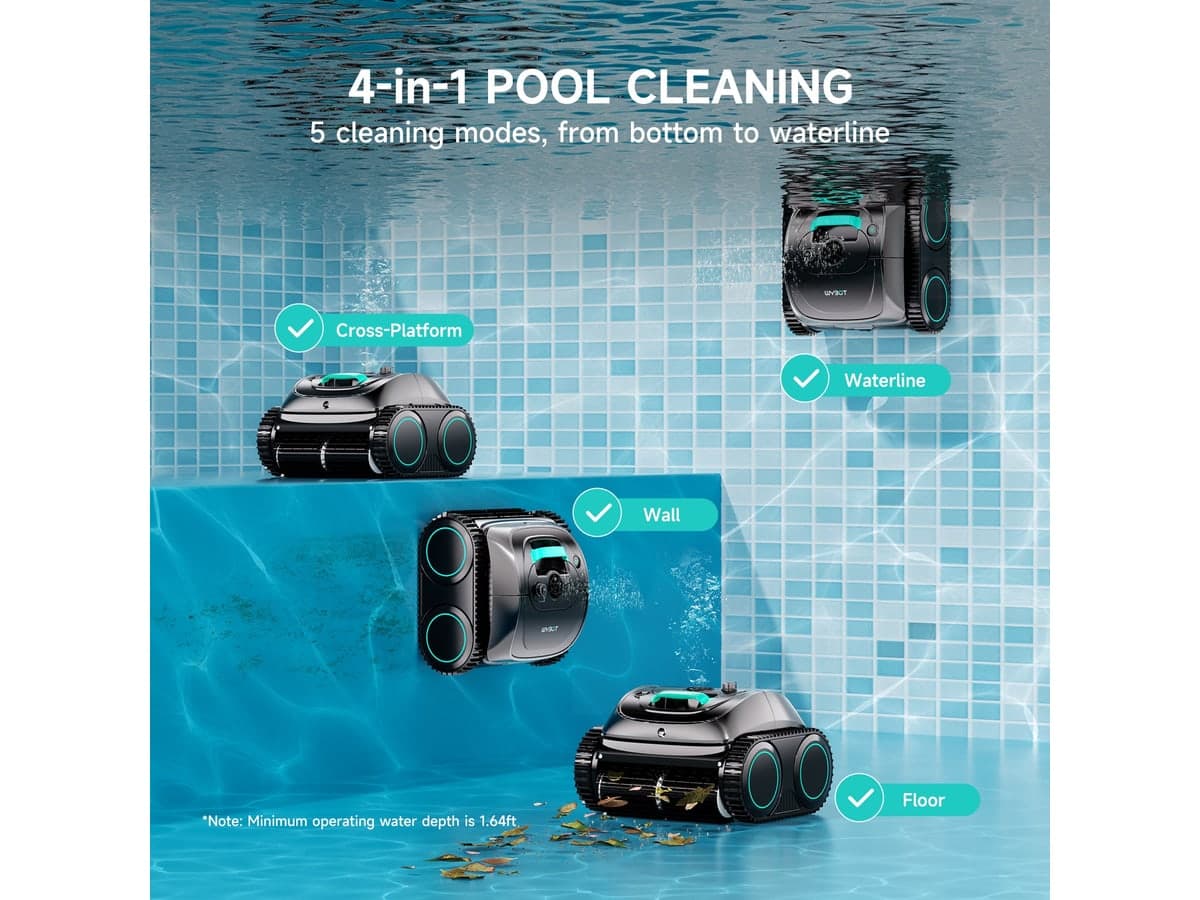 WYBOT C1 cordless robotic pool cleaner