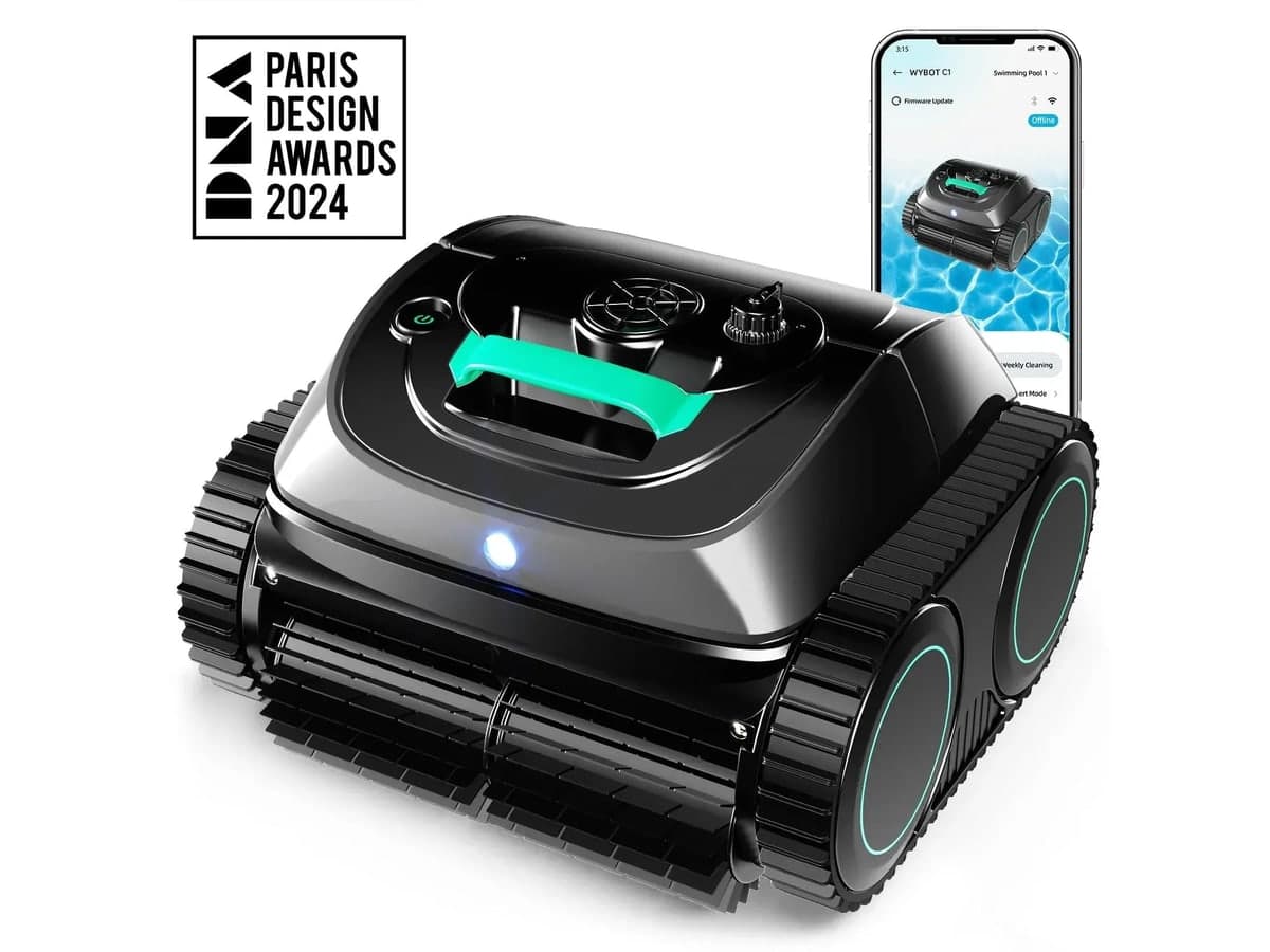 WYBOT C1 cordless robotic pool cleaner