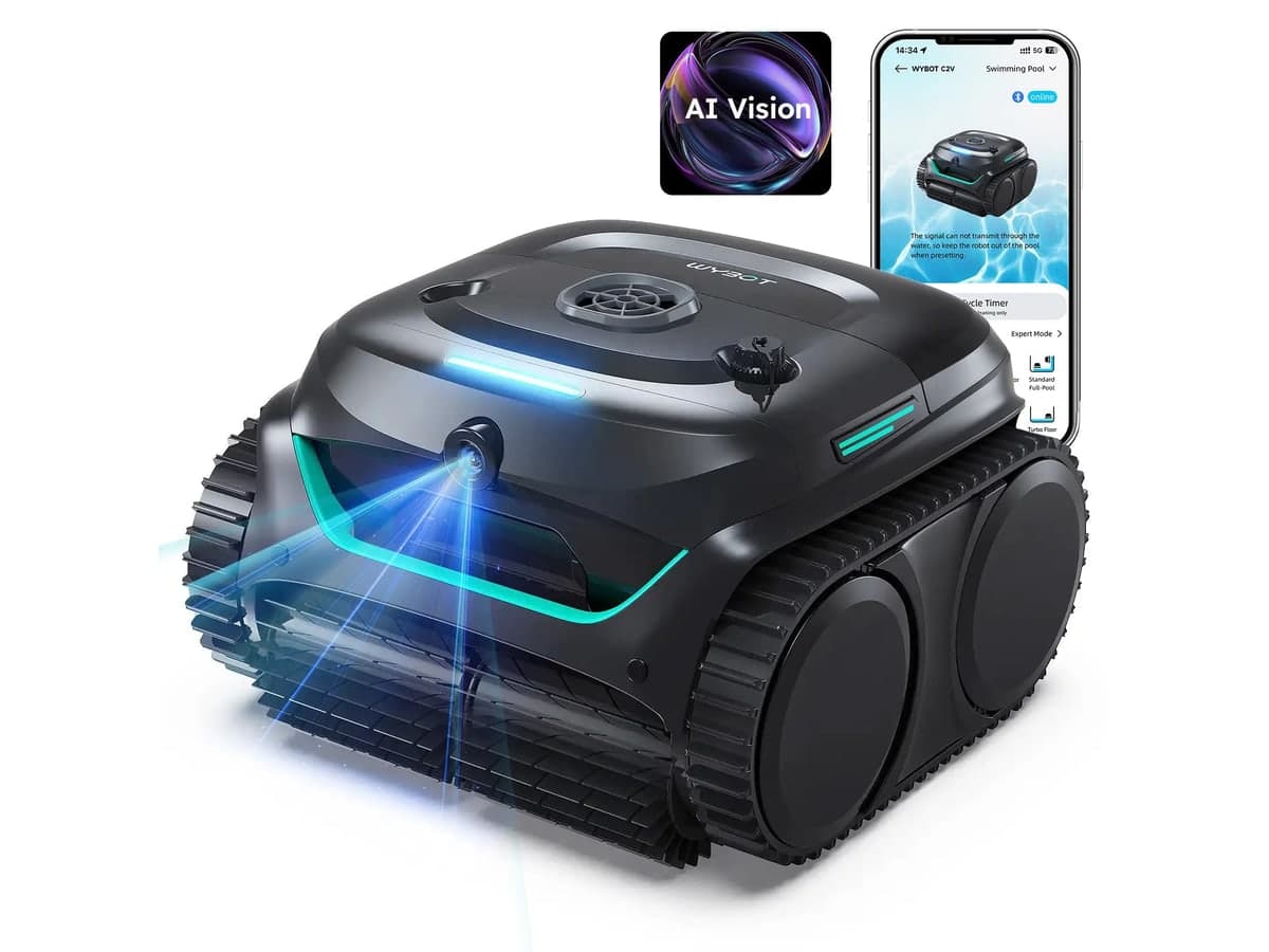 WYBOT C2 Pro Vision robotic pool cleaner