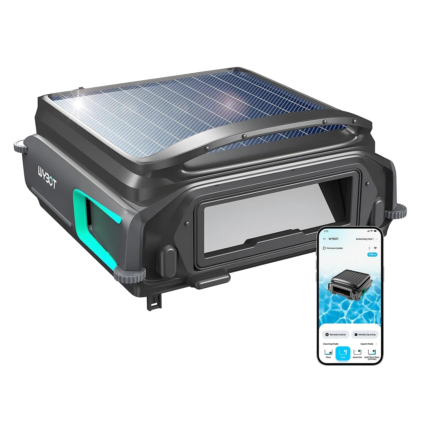 WYBOT F1 Solar Robotic Pool Skimmer